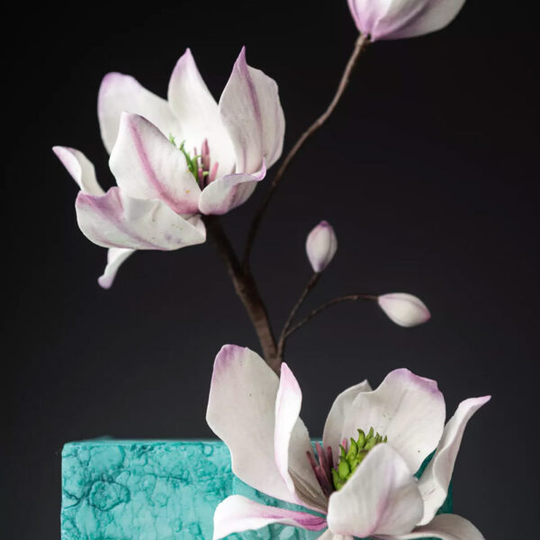 Elegant Hand-crafted Sugar Magnolias